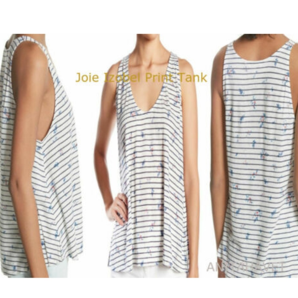 JOIE Izobel Print Tank Size Small